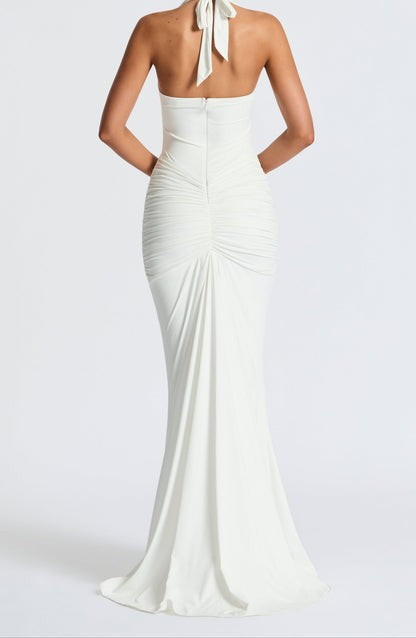 Althea Ivory Halo Maxi Gown